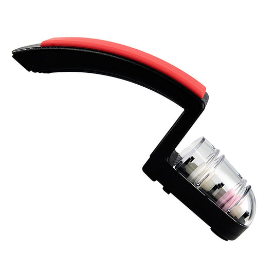 Mino Sharp universal knivsliber/keramisk sten, rød-sort, lille, 220/BR, 1 stk.