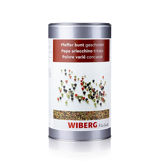 Wiberg farvet peber, knust, 580 g