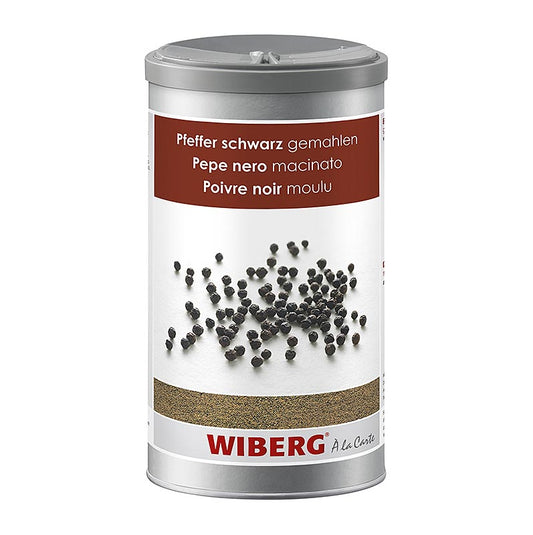 Wiberg sort peber, stødt, 555 g