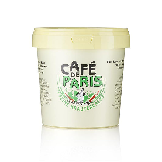 Urtecreme - Café de Paris, med vegetabilske fedtstoffer, urter og smør, 1 kg