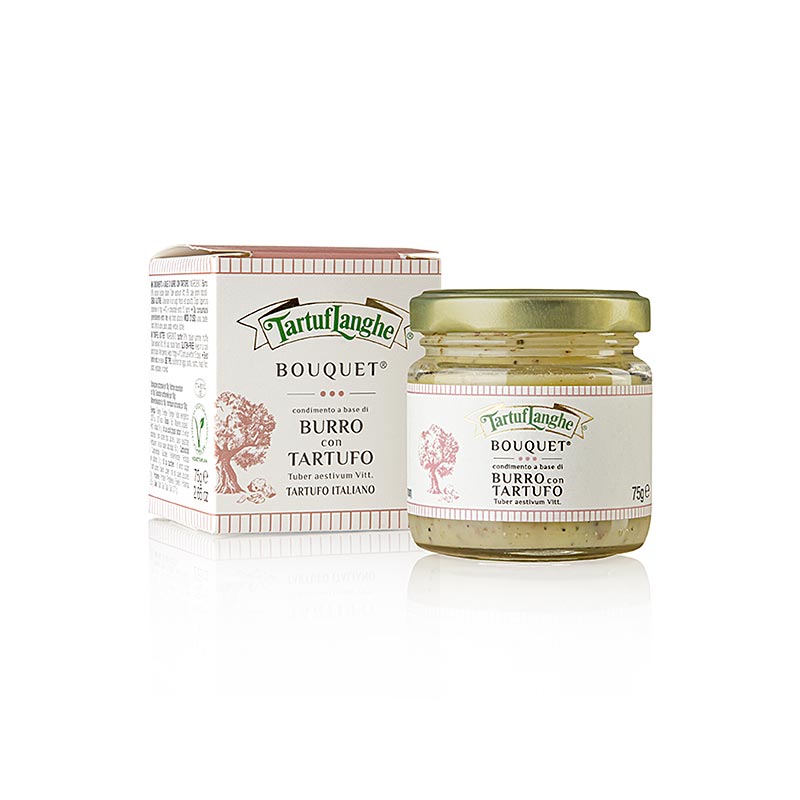 TARTUFLANGHE trøffelsmørpræparat, med sommertrøffel, 75 g