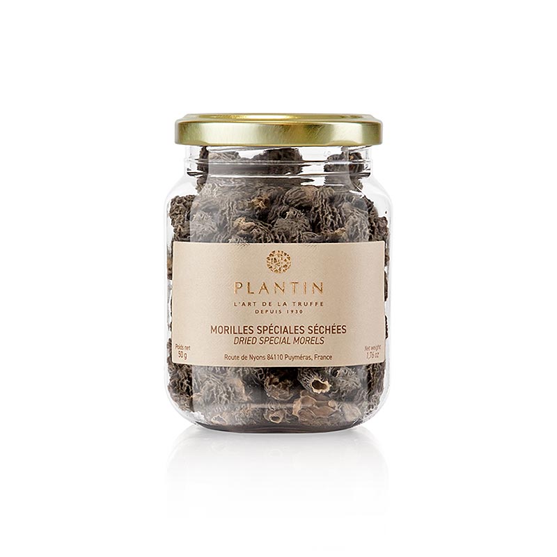 Spidse morkelhoveder, specialiteter, fra ø 3cm, Plantin, 50 g