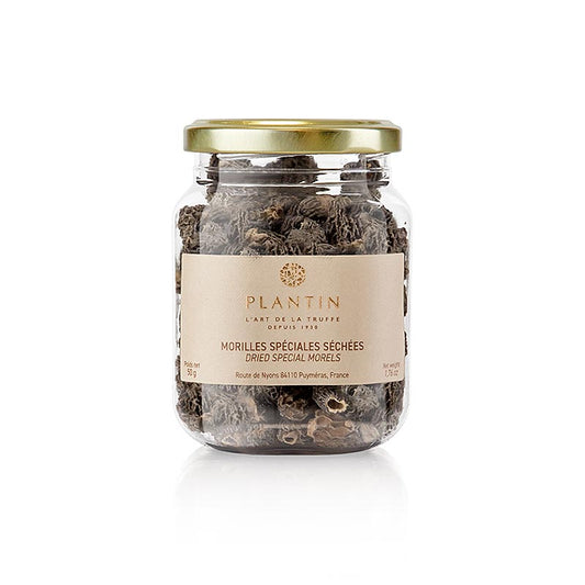 Spidse morkelhoveder, specialiteter, fra ø 3cm, Plantin, 50 g