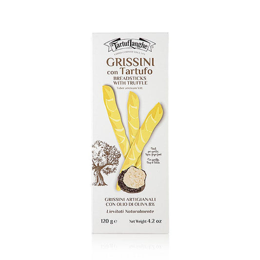 Grissini con Tartufo, med sorte sommertrøfler og olivenolie, Tartuflanghe, 120 g