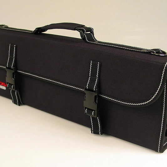 Global G-667/16 Knivtaske, nylonforstærket, 16 Global-knive/synlige knive/penne, 1 stk.