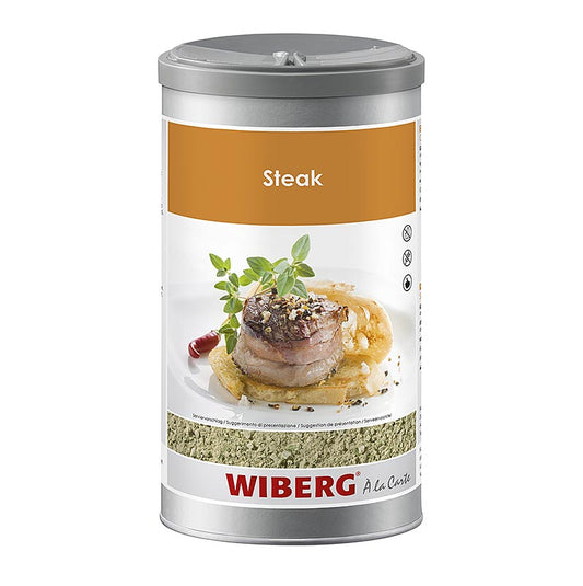 Wiberg steak seasoning salt, med urter, groft, 950 g