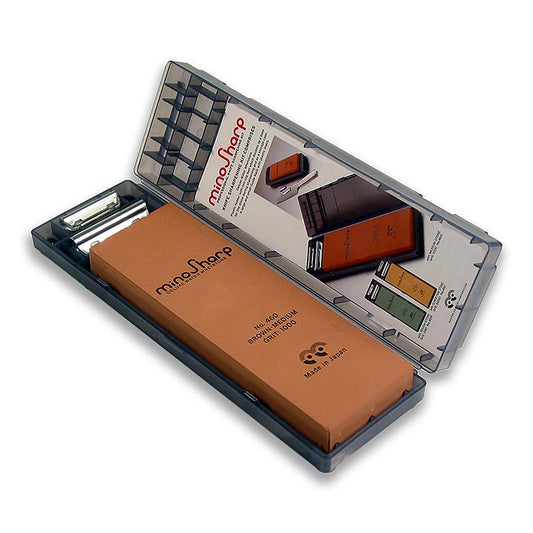 Mino Sharp slibesten (vand), korn 1000, med plastholder, nr. 460, 1 stk.