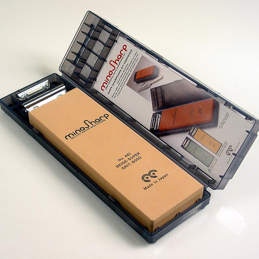 Mino Sharp slibesten (vand), korn 6000, med plastholder, nr. 461, 1 stk.