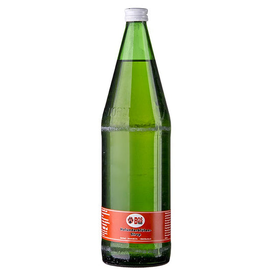 BOS FOOD Hyldeblomstsirup, 1 liter