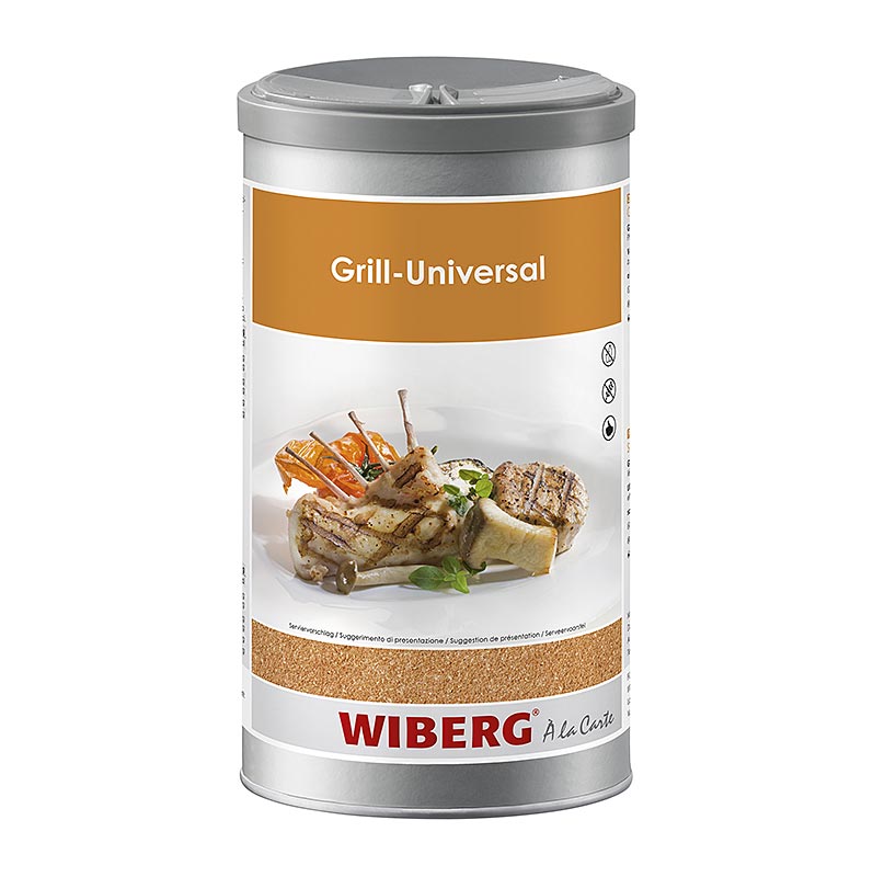 Wiberg Grill Universal, kryddersalt, 1,05 kg