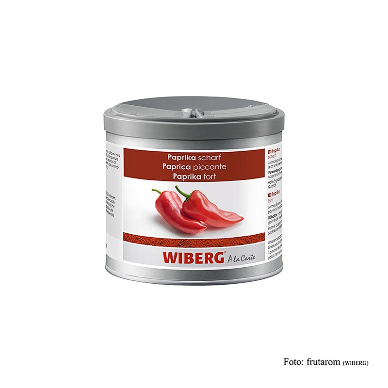 Wiberg paprika, stærk, 260 g