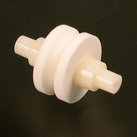 Erstatningsstenrulle keramik 222, til Mino Sharp 220/GB+RB, hvid, grov, 1 stk.