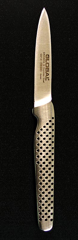 Global GSF-31 Lille urtekniv, smedet, langt skaft, 8 cm, 1 stk.