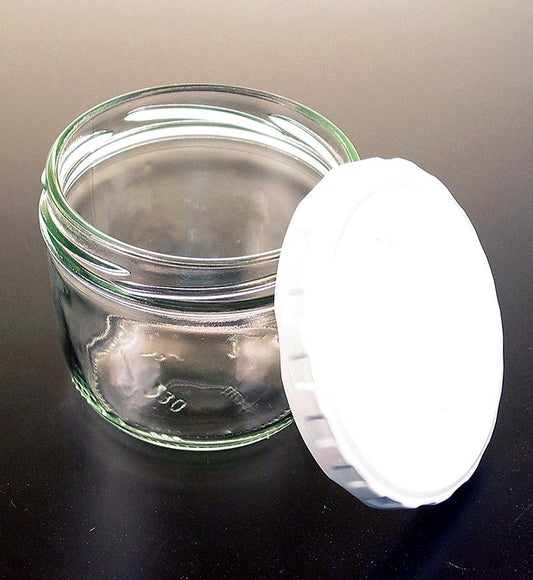 Glas, ø 82mm, 230 ml, runde, uden låg, 1 stk.