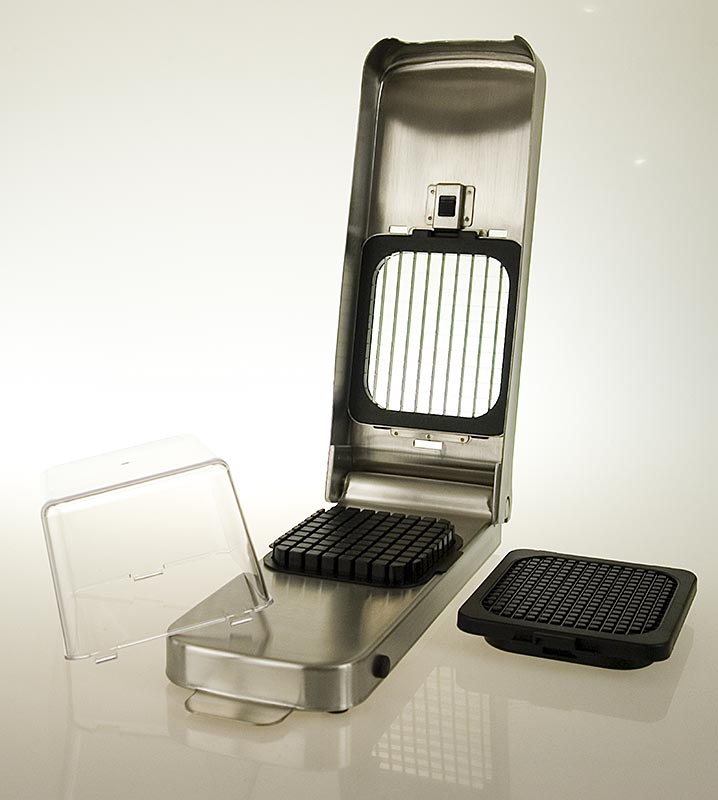 Alligator grøntsags- og løgskærer, rustfrit stål, 1 stk.