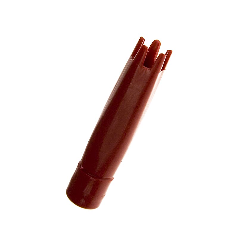 Skruetud med stjerne, rød plast, Gourmet Whip, 1 stk.