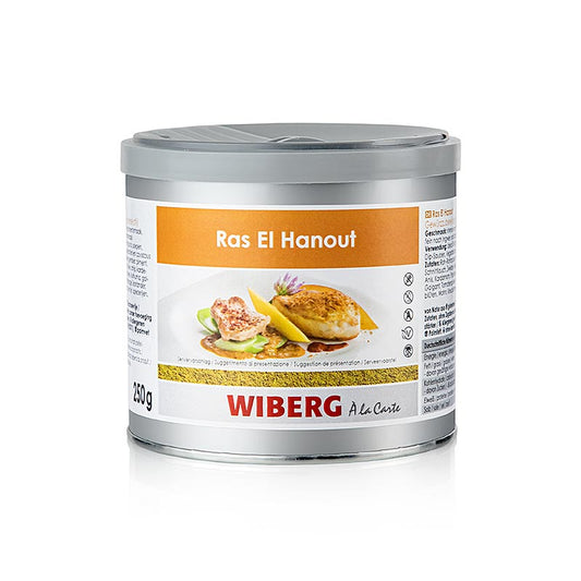 Wiberg Ras El Hanout, orientalsk krydderiblanding, 250 g