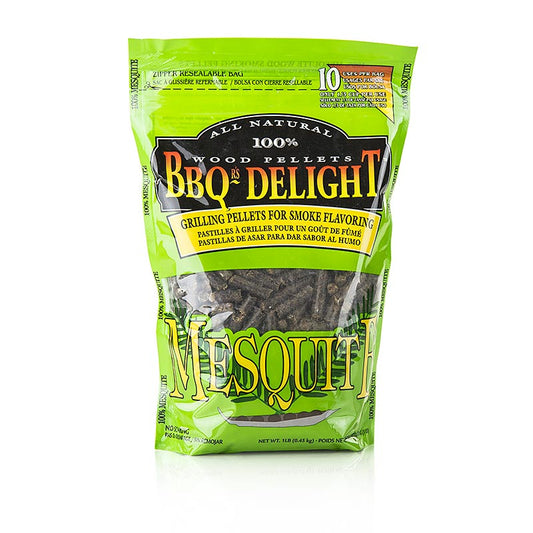 Grill BBQ - Røgpiller lavet af mesquite-træ, 450 g