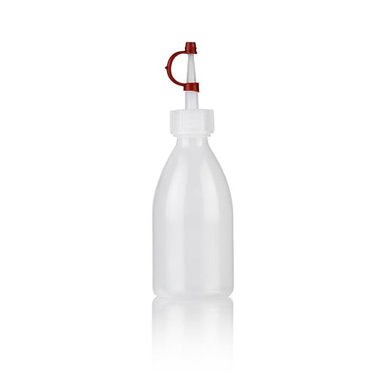 Sprøjteflaske af plast, med dråbeflaske/hætte, 100 ml, 1 stk.