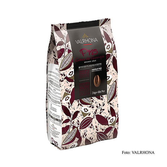 Valrhona Coeur de Guanaja, mørk couverture, Callets, 80% kakao, lavt kakaosmør, 3 kg