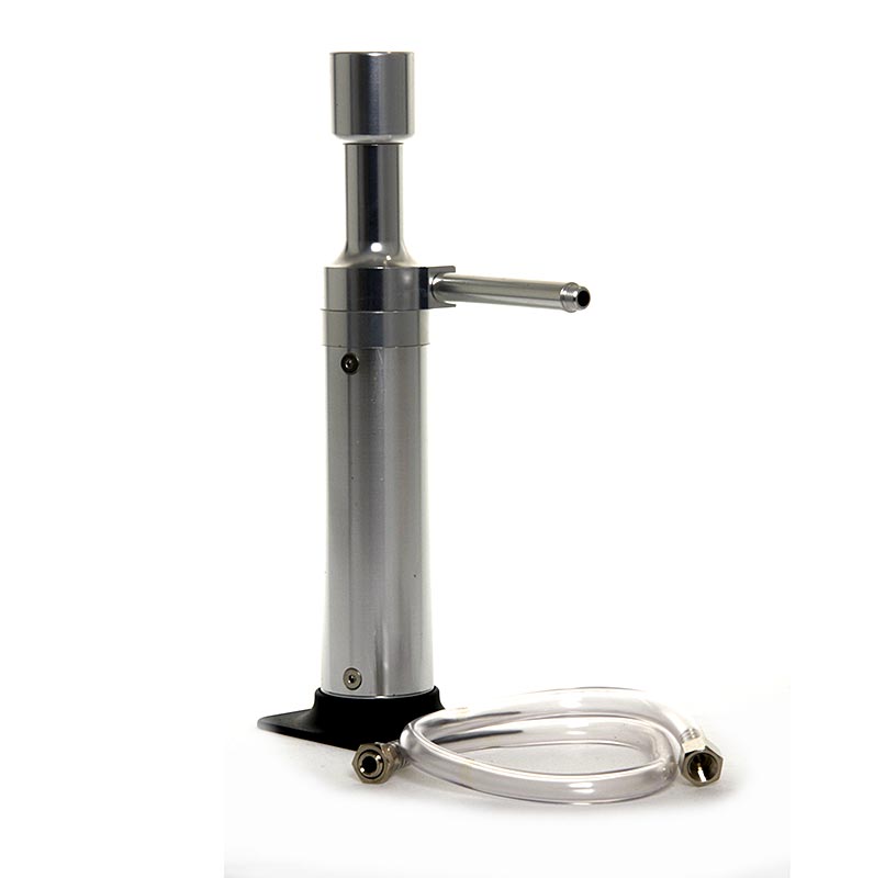 Røgepibe Super Aladin Profi, af eloxeret aluminium, 1 stk.