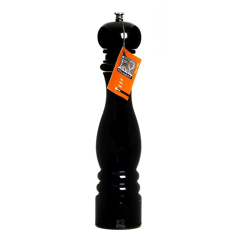 Peugeot saltkværn PARIS U'SELECT, 30 cm høj, justerbar, sort bøg, 1 stk.