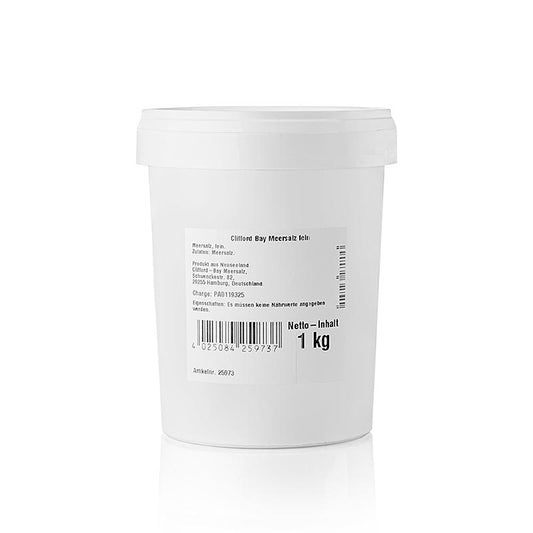 Clifford Bay, finkornet havsalt, New Zealand, 1 kg