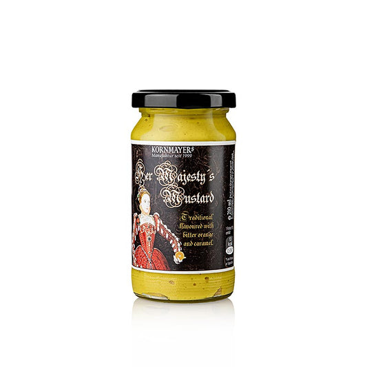 Kornmayer - Hendes Majestæts sennep, med pomerans og karamel, 210 ml