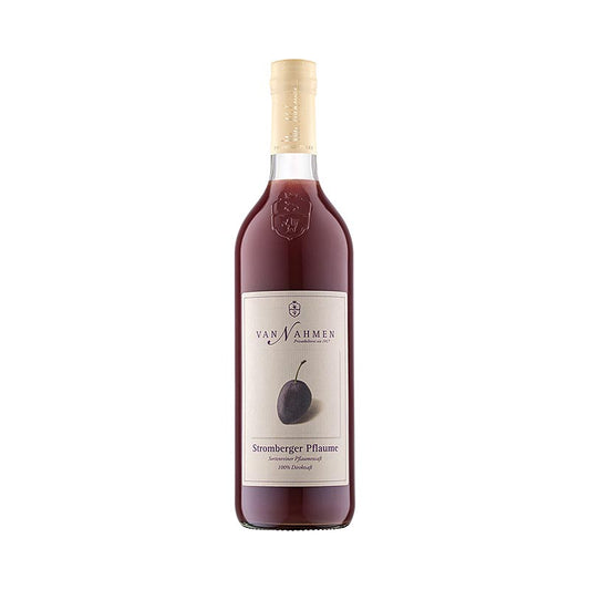 Stromberger blomme (damson blommejuice) (100% direkte juice), 750ml, van Nahmen, 750 ml