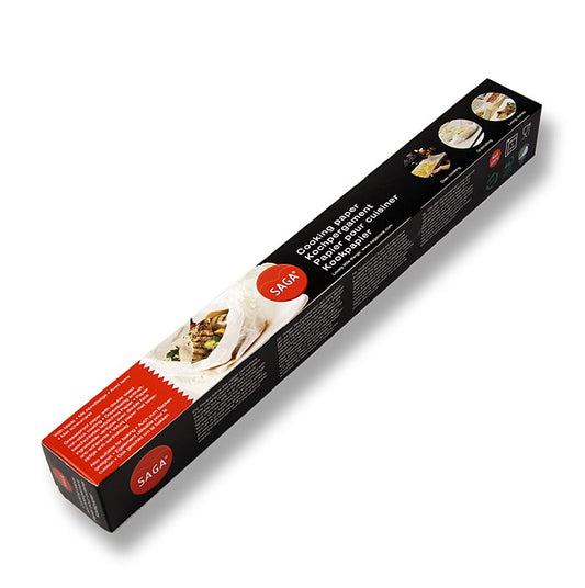 Saga madpapir (bagepapir), på rulle, 38 cm x 12 m, 1 stk.