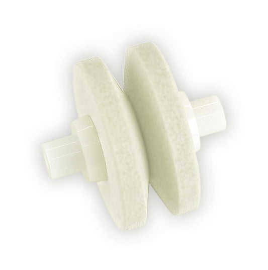 Reservedel keramisk rulle 557, til Mino Sharp 550/BR, hvid, fin, 1 stk.