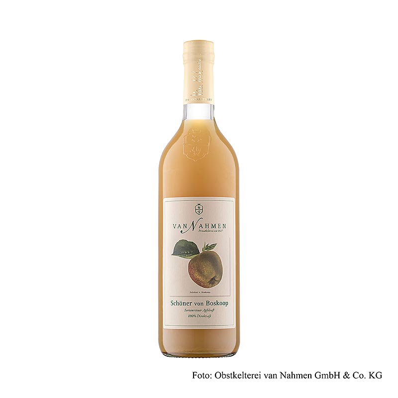 van Nahmen - Boskoop æblejuice, 100% direkte juice, 750 ml