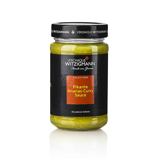Pikant ananas-karrysauce, 225 ml