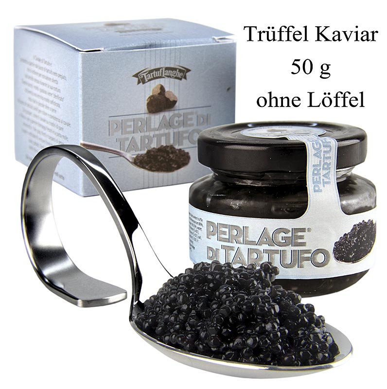 Tartuflanghe  Trøffelkaviar - "Perlage di Tartufo", lavet af vintertrøffelsaft, 50 g