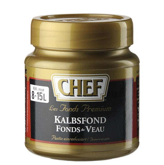 CHEF Premium-koncentrat - kalvefond, let pastaagtig, mørk, til 8-15 liter, 640 g