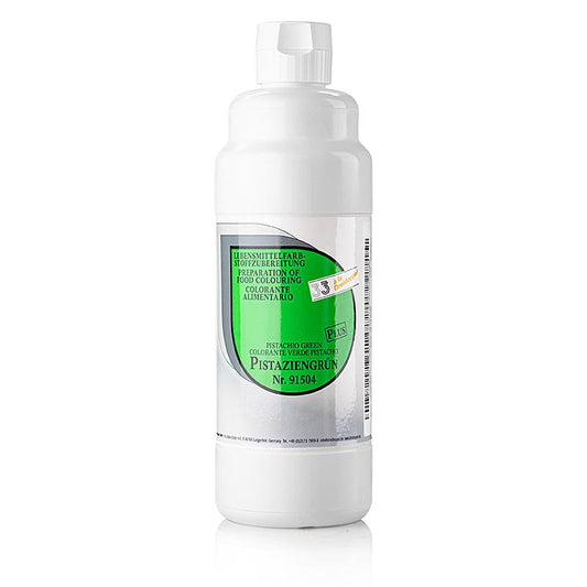 Madfarve flydende plus, pistaciegrøn, 915, Dreidoppel, 1 l
