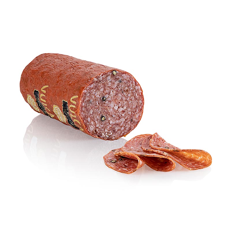 VULCANO Auersbach-salami, med peber, fra Steiermark, ca. 800 g