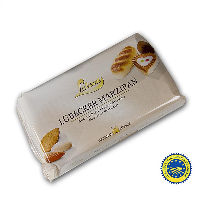 Rå marcipan BGB, MO MM, 52% middelhavsmandler, Lubeca, 1 kg