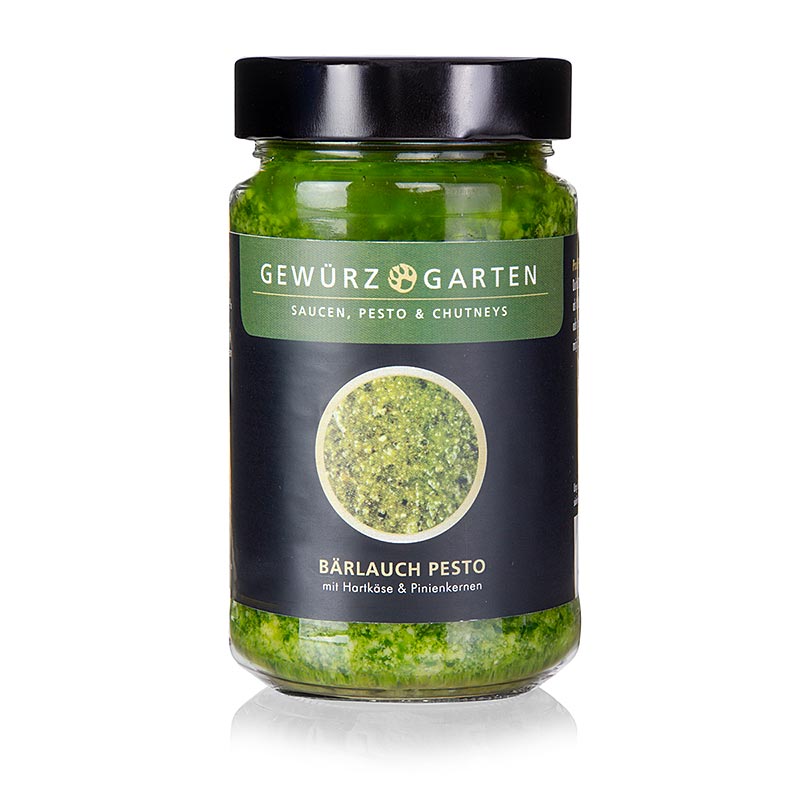 Gewürzgarten ramsløgspesto, med pinjekerner, Grana Padano og havsalt, 225 ml