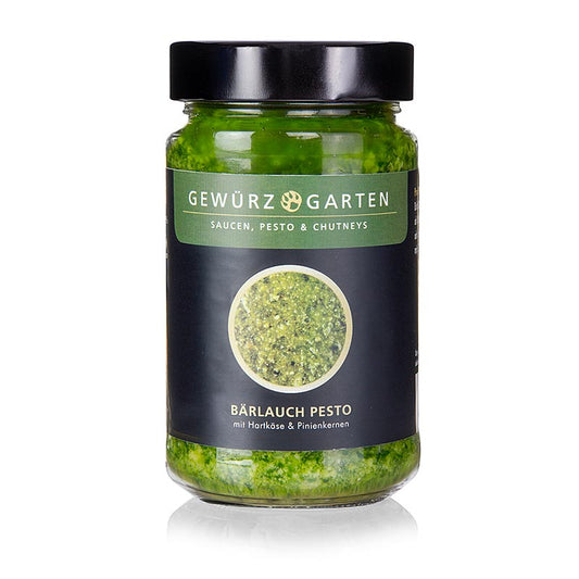 Gewürzgarten ramsløgspesto, med pinjekerner, Grana Padano og havsalt, 225 ml