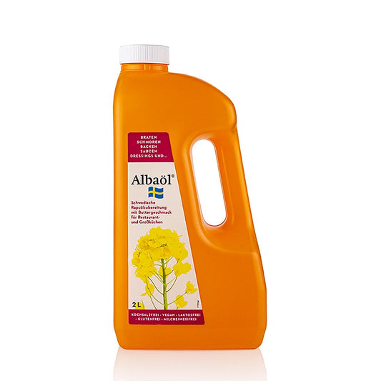 Albaöl© - Rapsoliepræparat, med smørsmag, Sverige, 2 l