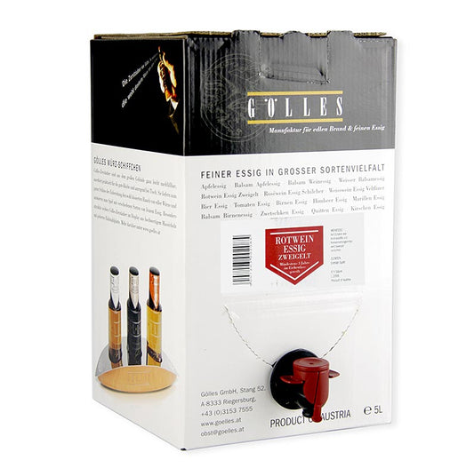 Gölles Zweigelt rødvinseddike, 6 % syre, 5 liter