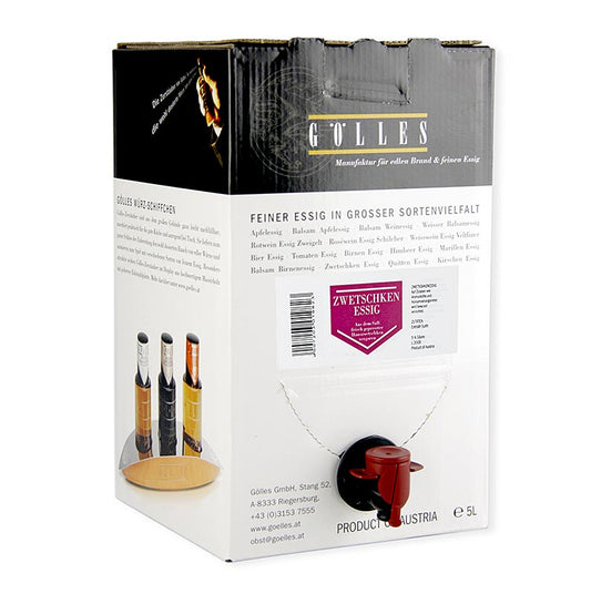 Gölles blommeeddike, 5 % syre, 5 liter