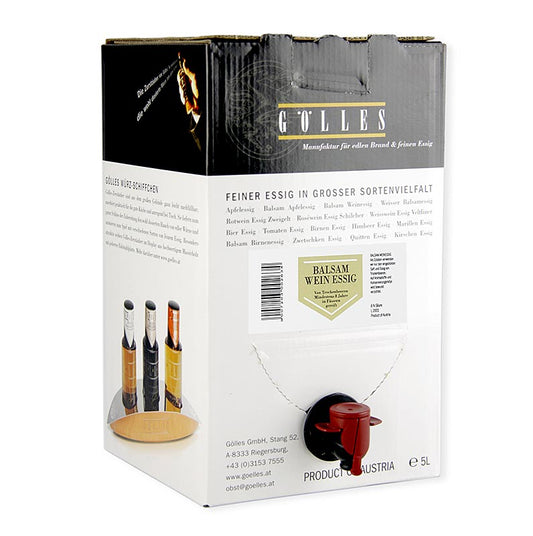 Gölles balsamicoeddike, Trockenbeerenauslese, 6% syre, 5 liter