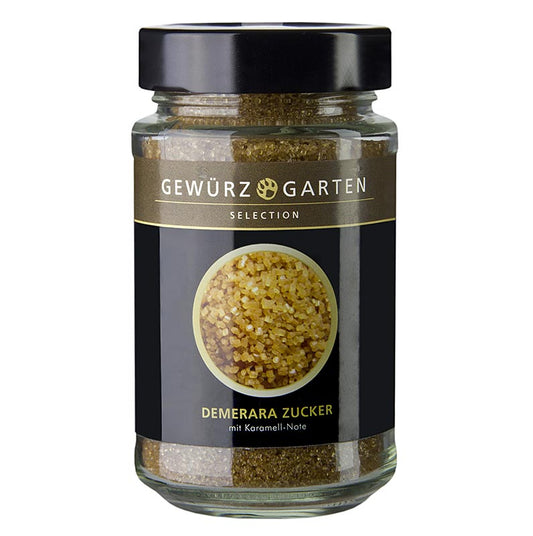 Gewürzgarten Demerara-sukker, fremstillet af rørsukker, med karamelsmag, 200 g