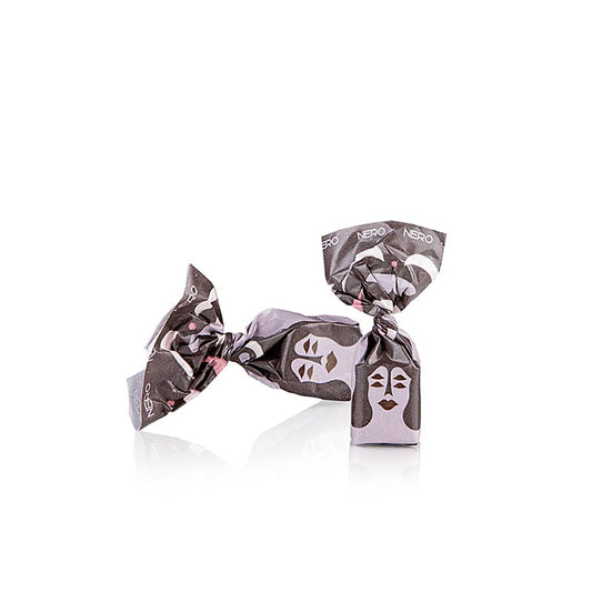 Mini-trøffelpraliner "trifulòt", mørk chokolade (sort), ca. 7 g, Tartuflanghe, 1 kg