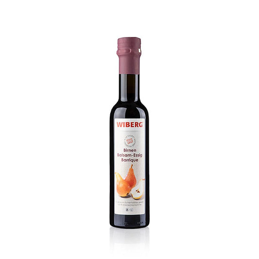 Wiberg Exquisite pærebalsamico, 5% syre, modnet i 10 år på egetræsfade, 250 ml