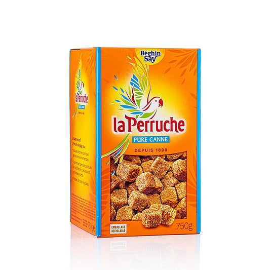 Rørsukker, brunt, i tern, La Perruche, 750 g