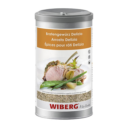 Wiberg stegekrydderi Delizia, kryddersalt, 950 g