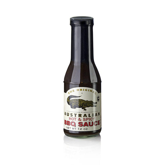 Australian Hot &amp; Spicy BBQ Sauce, fra The Original, 355 ml